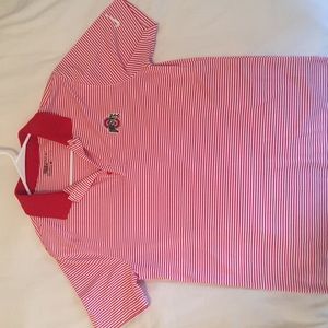 Nike Men’s Ohio State Striped Polo Small S